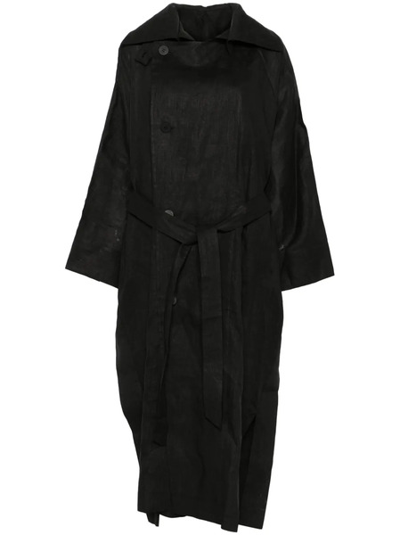  Issey Miyake Hempen Coat - Black 