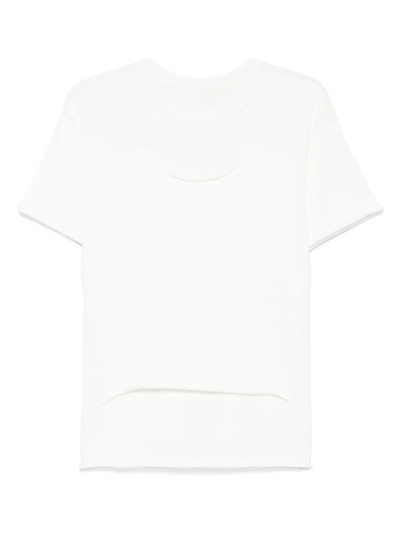  Issey Miyake Knitted T-shirt - White 