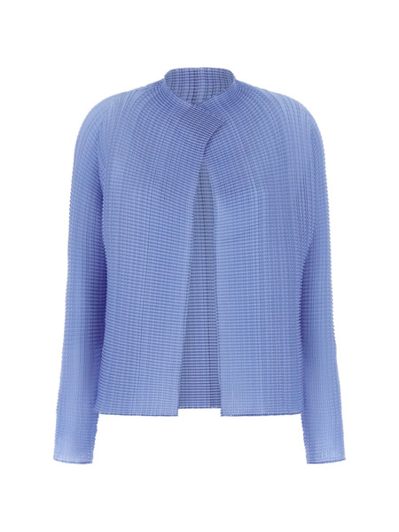  Issey Miyake Long-sleeve Cardigan - Blue 