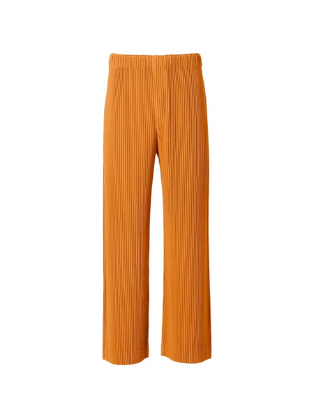  Issey Miyake October Pleated Trousers - Orange 