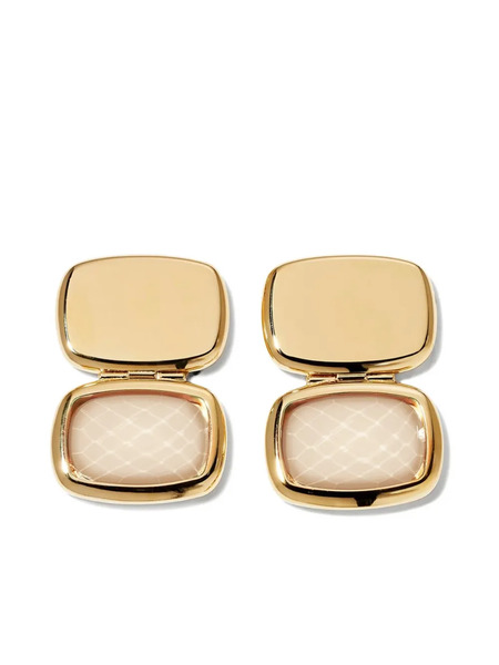  Ivi Toy Drops Square Earrings - Gold 