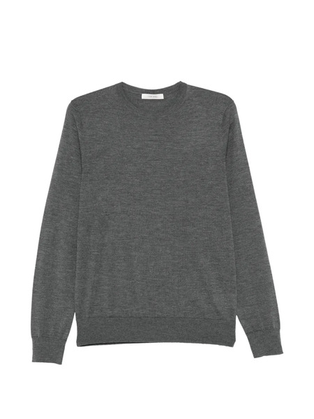  Ivory Paris Crew-neck Long-sleeve Sweater - Grey 