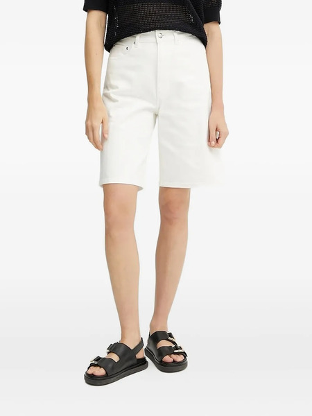  Ivy Oak Button-fastening Shorts - White 
