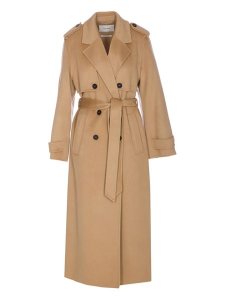  Ivy Oak Colette Ann Double-breasted Coat - Neutrals 