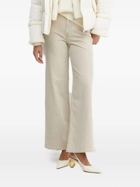  Ivy Oak Prijanka Wide-leg Jeans - Neutrals 