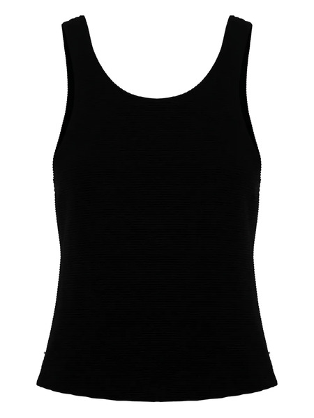  Ixiah Ribbed Tank Top - Black 
