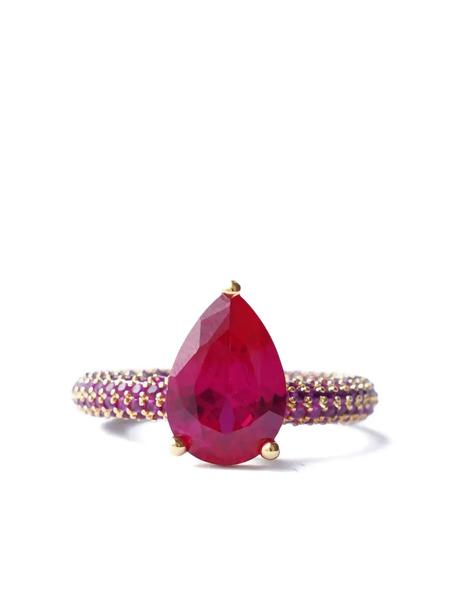  Izabel Display Mega Drop Ring - Gold 
