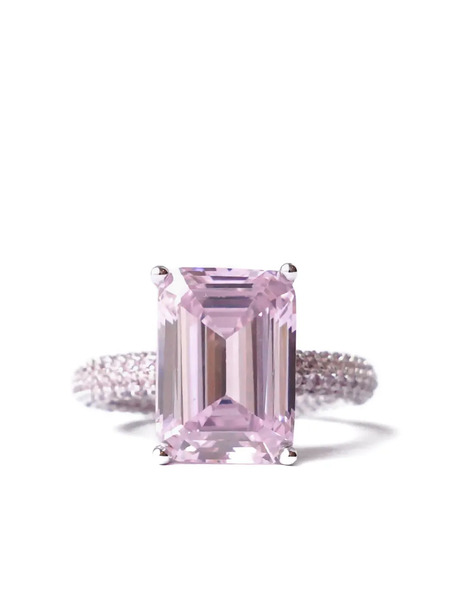  Izabel Display Mega Rectangle Ring - Pink 
