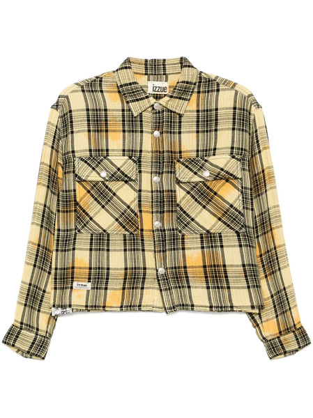  Izzue Checked Shirt - Brown 