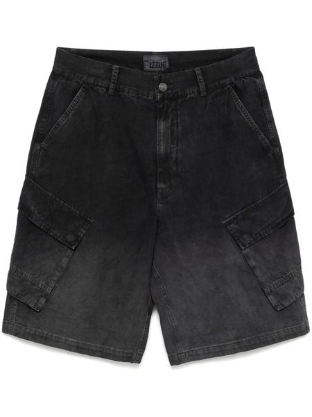  Izzue Cotton Cargo Shorts - Neutrals 
