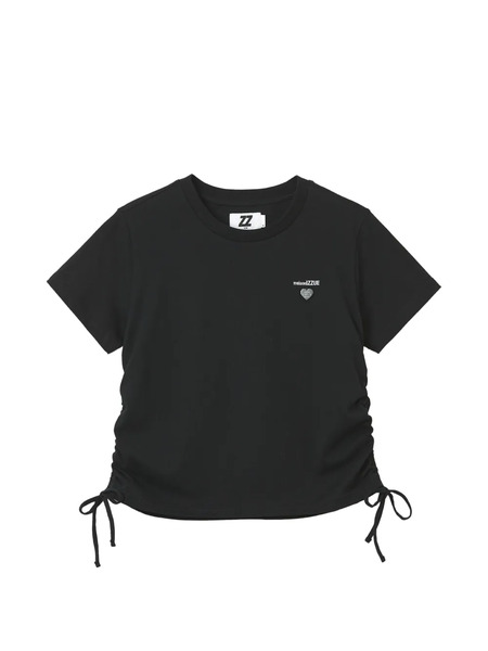  Izzue Drawstring-detail T-shirt - Black 