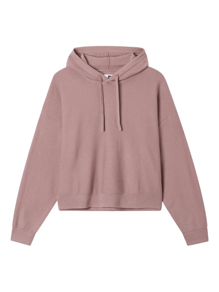  Izzue Drawstring Hooded Sweatshirt - Pink 