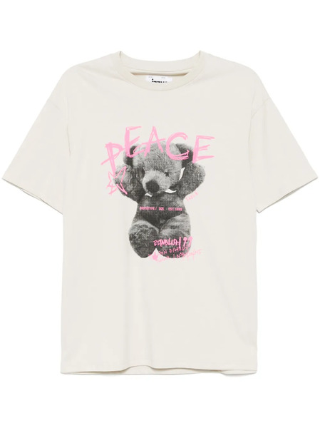  Izzue Graphic-print T-shirt - Grey 
