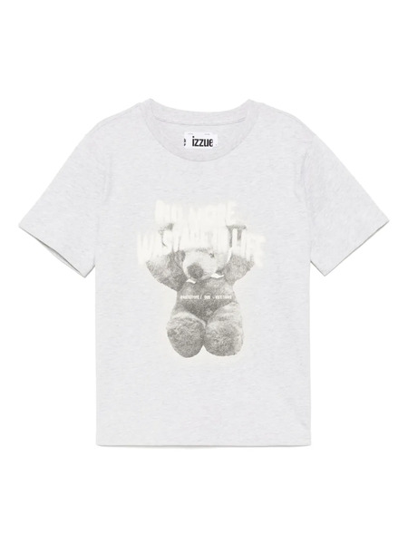  Izzue Graphic-print T-shirt - Grey 