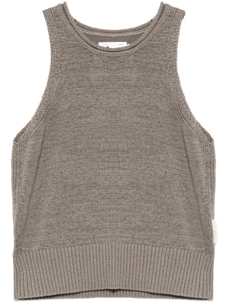  Izzue Knitted Tank Top - Neutrals 