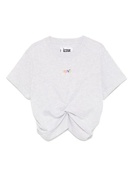  Izzue Knotted T-shirt - Grey 