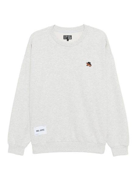 Izzue Logo-embroidered Sweatshirt - Grey 