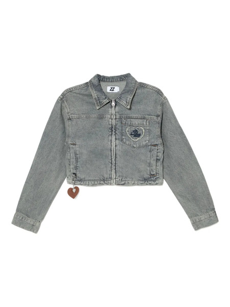  Izzue Logo-patch Jacket - Blue 