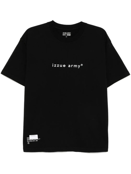  Izzue Logo-print T-shirt - Black 