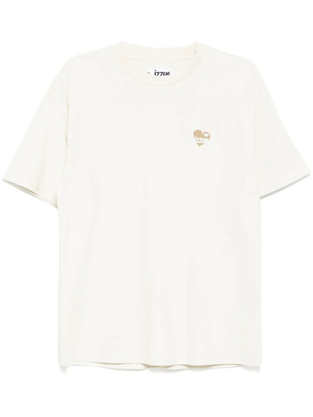  Izzue Logo-print T-shirt - Neutrals 