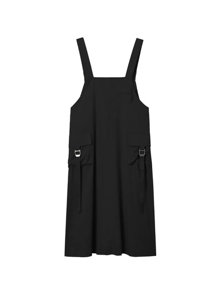  Izzue Multiple-pocket Midi Dress - Black 