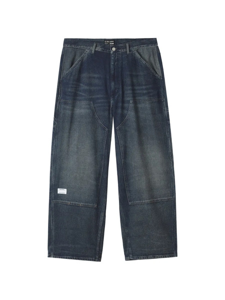  Izzue Panelled Wide Jeans - Blue 