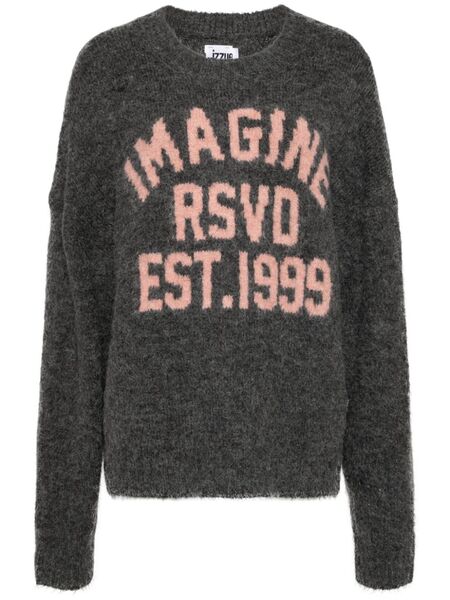  Izzue Pattern-jacquard Jumper - Grey 