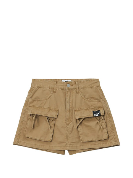  Izzue Pocket Button Shorts - Neutrals 