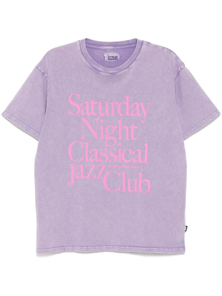  Izzue Printed T-shirt - Purple 