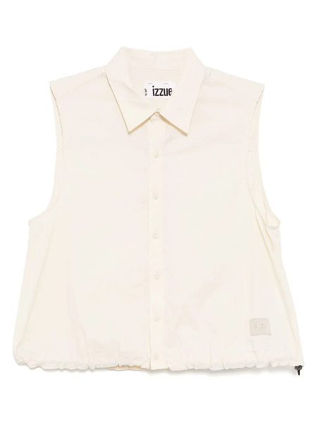  Izzue Sleeveless Shirt - Neutrals 