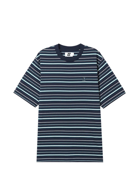  Izzue Striped-pattern T-shirt - Blue 