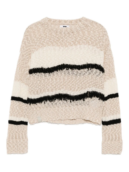  Izzue Striped Top - Neutrals 