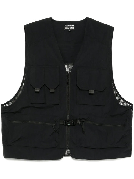  Izzue Zip-up Gilet - Black 