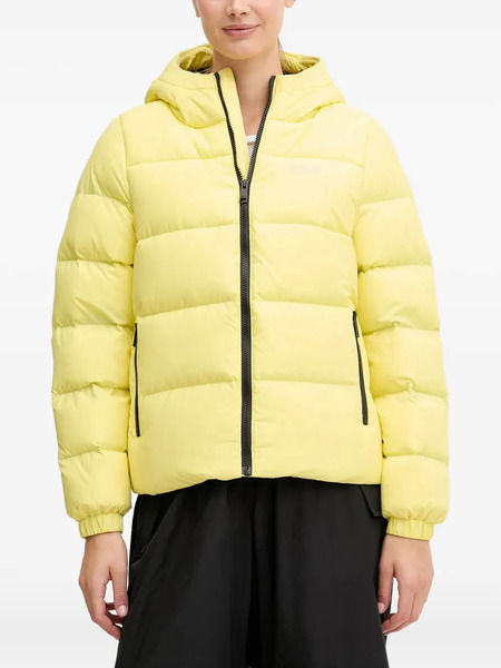  Jack Wolfskin Frozen Palace Hooded Zip-fastening Jacket - Yellow 