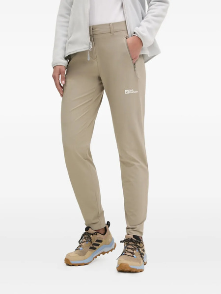  Jack Wolfskin Hikeout Performance Trousers - Neutrals 