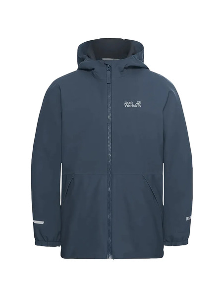  Jack Wolfskin Hooded Zip Jacket - Blue 