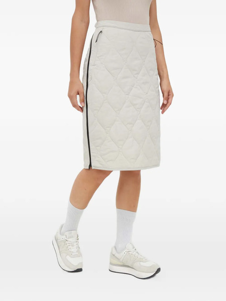  Jack Wolfskin Quilted Midi Skirt - Neutrals 