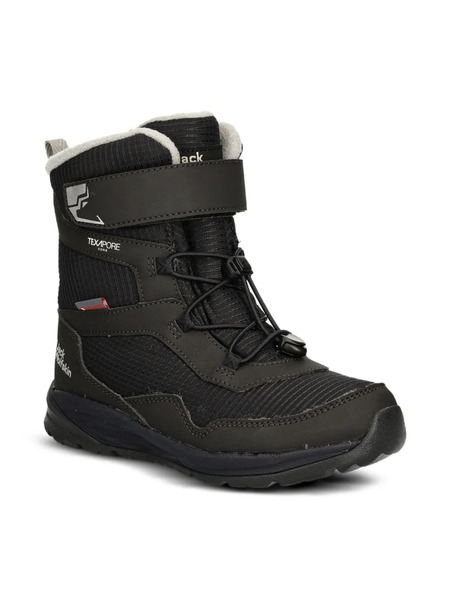  Jack Wolfskin Touch-strap Drawstring Boots - Black 