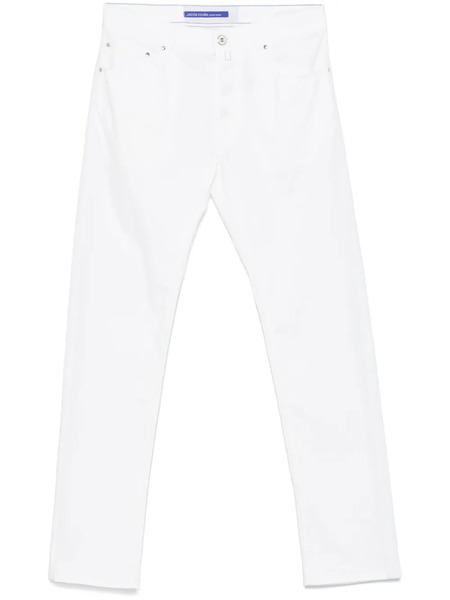  Jacob Cohën Bard Trousers - White 