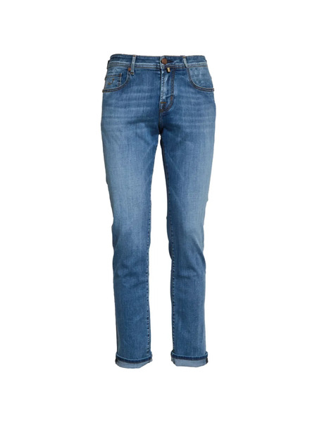  Jacob Cohën Bard Zip Fastening Slim Jeans - Blue 