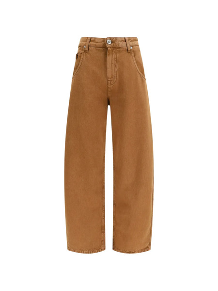  Jacob Cohën Buttoned Five-pocket Jeans - Brown 