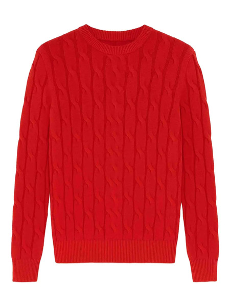  Jacob Cohën Cable-knit Sweater - Red 