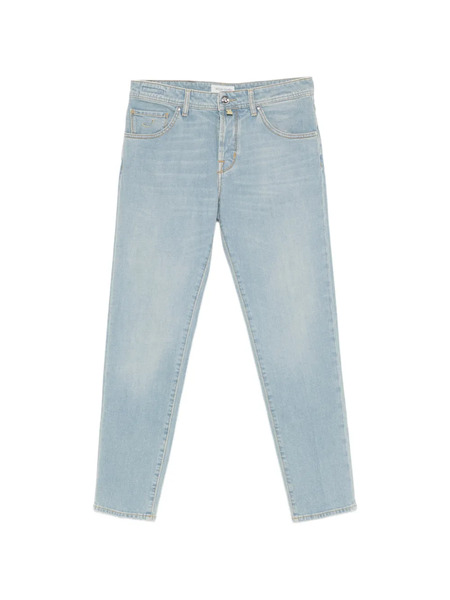  Jacob Cohën Cropped Slim Fit Jeans - Blue 