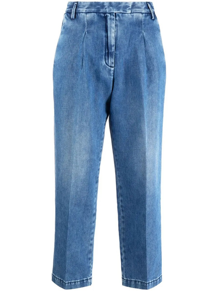  Jacob Cohën Diane Cropped Trousers - Blue 