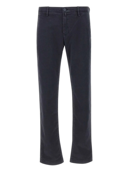  Jacob Cohën Five-pocket Button Trousers - Blue 