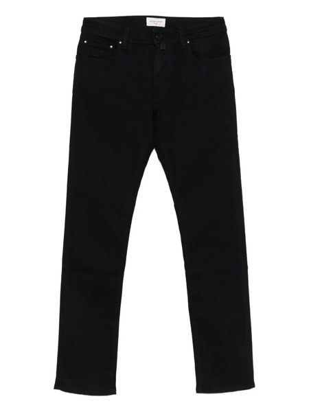  Jacob Cohën Five-pocket Trousers - Black 