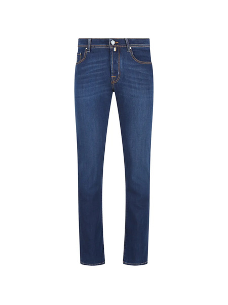  Jacob Cohën Five-pocket Trousers - Blue 