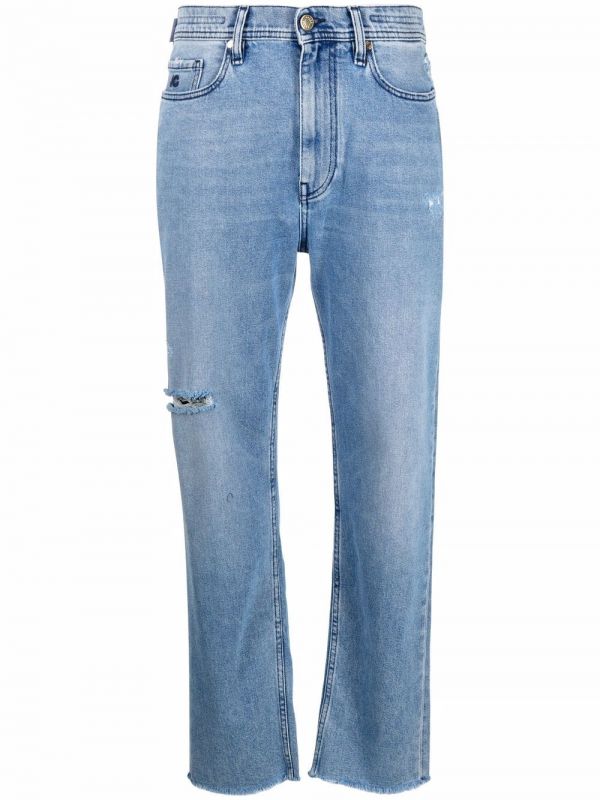  Jacob Cohën High-rise Boyfriend Fit Jeans - Blue 