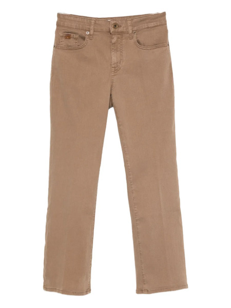  Jacob Cohën Kate Crop Trousers - Brown 