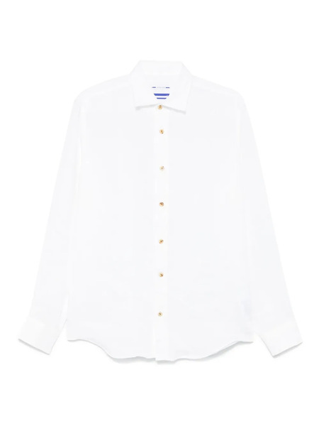  Jacob Cohën Linen Shirt - White 